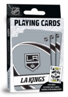 MasterPieces Officially Licensed NHL Los Angeles Kings Playing Cards - 54 Card Deck for