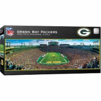 MasterPieces Green Bay Packers End Zone Panoramic Puzzle Perspective: Main