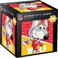 MasterPieces Kansas City Chiefs KC Wolf Square Puzzle Perspective: Main
