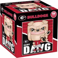 Masterpieces Hairy Dawg - Georgia Bulldogs Mascot 100 Piece Jigsaw Puzzle Perspective: Main