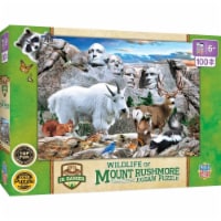 Wildlife of Mount Rushmore 100 Piece Jigsaw Puzzle