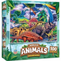 MasterPieces® World of Animals™ Dinosaur Friends Kids Jigsaw Puzzle Perspective: Main