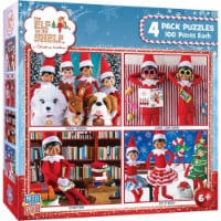 Elf on the Shelf 4-Pack Kids Puzzles