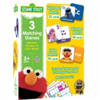 Sesame Street 3 Matching Games EDU