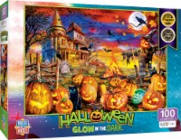 MasterPieces 100 Piece Glow in the Dark Jigsaw Puzzle - The Pumpkin Kings