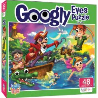 Masterpieces Googly Eyes Peter Pan 48 Piece Jigsaw Puzzle Eco-Friendly 19X14 Inches Perspective: Main