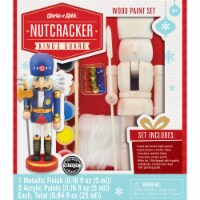 Works of Ahhh Holiday Craft Set - Nutcracker King's Guard Wood Paint Kit