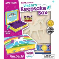 MasterPieces Works of Ahhh® Prancing Unicorn Keepsake Box Craft Kit