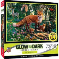 MasterPieces® The Woodlands Glow in The Dark Puzzle Perspective: Main