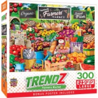 MasterPieces Trendz Farmer's Market EZ Grip Large Jigsaw Puzzle