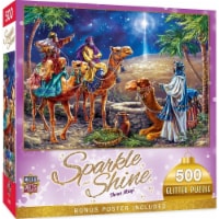 Three Magi 500 Piece Glitter Jigsaw Puzzle