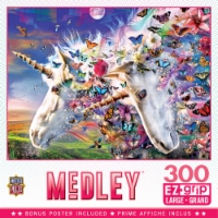 MasterPieces® Medley™ Unicorns & Butterflies Puzzle Perspective: Main