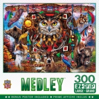 MasterPieces® Medley Animal Totems EZ Grip Large Jigsaw Puzzle