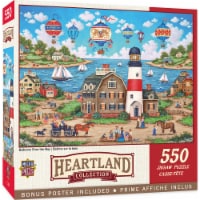 MasterPieces® Heartland™ Collection Balloons Over the Bay Puzzle Perspective: Main