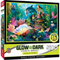 MasterPieces® Glow in the Dark Hidden Images™ Secrets of the Deep Jigsaw Puzzle Perspective: Main