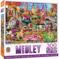 MasterPieces® Medley™ Puzzles Collection Dog Gone Days EZ Grip™ Jigsaw Puzzle Perspective: Main