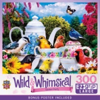 MasterPieces 300 Piece EZ Grip Jigsaw Puzzle - Garden Party - 18 x24
