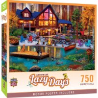 MasterPieces 750 Piece Jigsaw Puzzle - Cabin in The Cove - 18 x24