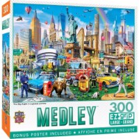 MasterPieces® Medley™ The Big Apple EzGrip Jigsaw Puzzle Perspective: Main