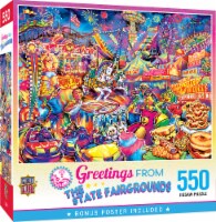 MasterPieces 550 Piece Jigsaw Puzzle - Greetings From The State Fairgrounds