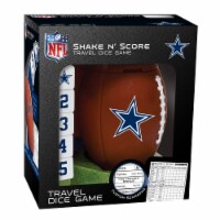 MasterPieces Officially Licsenced NFL Dallas Cowboys Shake N' Score Dice Game for Age 6 and
