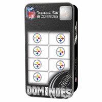 MasterPieces NFL Pittsburgh Steelers Double-Six Dominoes