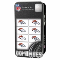 MasterPieces NFL Denver Broncos Double-Six Dominoes