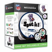 MasterPieces Officially Licensed NFL Seattle Seahawks Spot It Game for Kids and Adults
