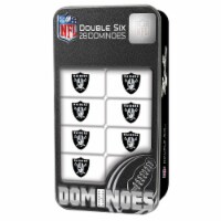 Classic Impressions NFL Raiders Double-Six Dominoes