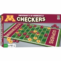 MasterPieces Officially licensed NCAA Minnesota Golden Gophers Checkers Board Game for