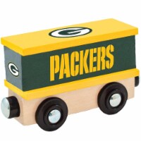 MasterPieces Wood Train Box Car - NFL Green Bay Packers - Officially Licensed Toddler & Kids