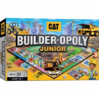 MasterPieces CAT Builder-opoly Junior Board Game