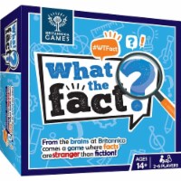 MasterPieces Family Game - What the Fact? Trivia Game - Officially Licensed Game for Kids &