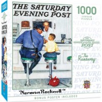 MasterPieces Saturday Evening Post At the Doctor 1000 Piece Jigsaw Puzzle by Norman Rockwell 71369