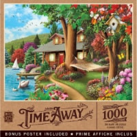 Master Pieces Around the Lake Jigsaw Puzzle