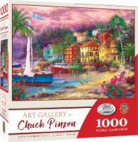 MasterPieces Art Gallery of Chuck Pinson On Golden Shores Puzzle Perspective: Main
