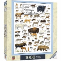 Land Mammals of North America 1000 pc