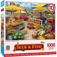 MasterPieces® Seek & Find™ Market Square Jigsaw Puzzle Perspective: Main