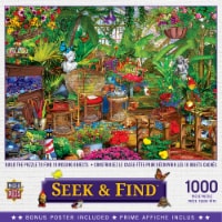 MasterPieces® Seek & Find™ Garden Hideaway Puzzle Perspective: Main