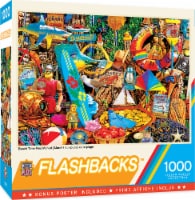 MasterPieces® Flashbacks™ Beach Time Flea Market Jigsaw Puzzle Perspective: Main