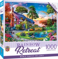 Masterpieces Tranquility - Rainbow 1000 Piece Jigsaw Puzzle Perspective: Main