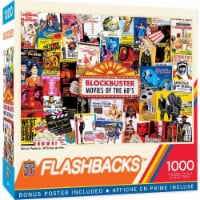 MasterPieces® Flashbacks™ Blockbuster Movies of the 60's Jigsaw Puzzle Perspective: Main
