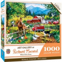 Masterpieces® Art Gallery of Richard Macneil White Dove Farm Puzzle Perspective: Main