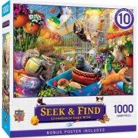 MasterPieces® Seek & Find™ Greenhouse Gone Wild Puzzle Perspective: Main