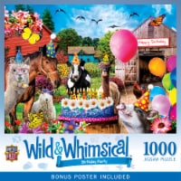MasterPieces® Wild & Whimsical™ Birthday Party Puzzle Perspective: Main
