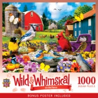 MasterPieces Wild & Whimsical™ On the Fence EZ Grip™ Puzzle Perspective: Main
