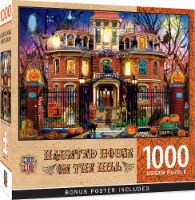 MasterPieces 1000 Piece Halloween Jigsaw Puzzle - Haunted House on the Hill