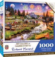 MasterPieces Art Gallery Fireworks on the Mountain Jigsaw Puzzle Perspective: Main