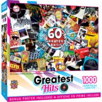 MasterPieces® Greatest Hits™ 60's Greatest Artists Jigsaw Puzzle Perspective: Main
