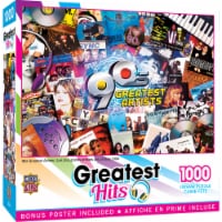 MasterPieces® Greatest Hits™ 90s Greatest Artists Jigsaw Puzzle Perspective: Main